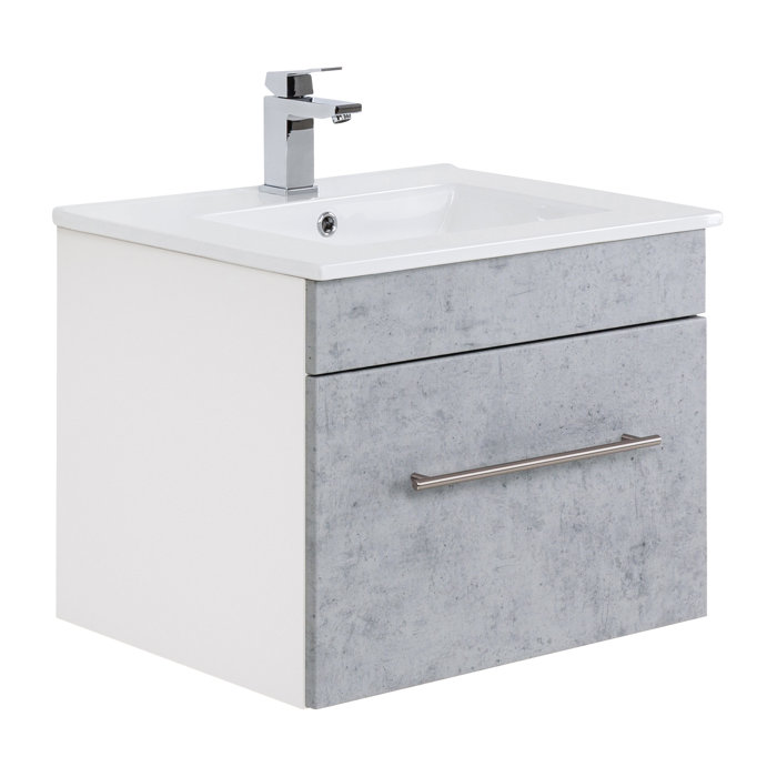 Belfry Bathroom 61,5 cm Wandmontierter Waschtisch Viva | Wayfair.de